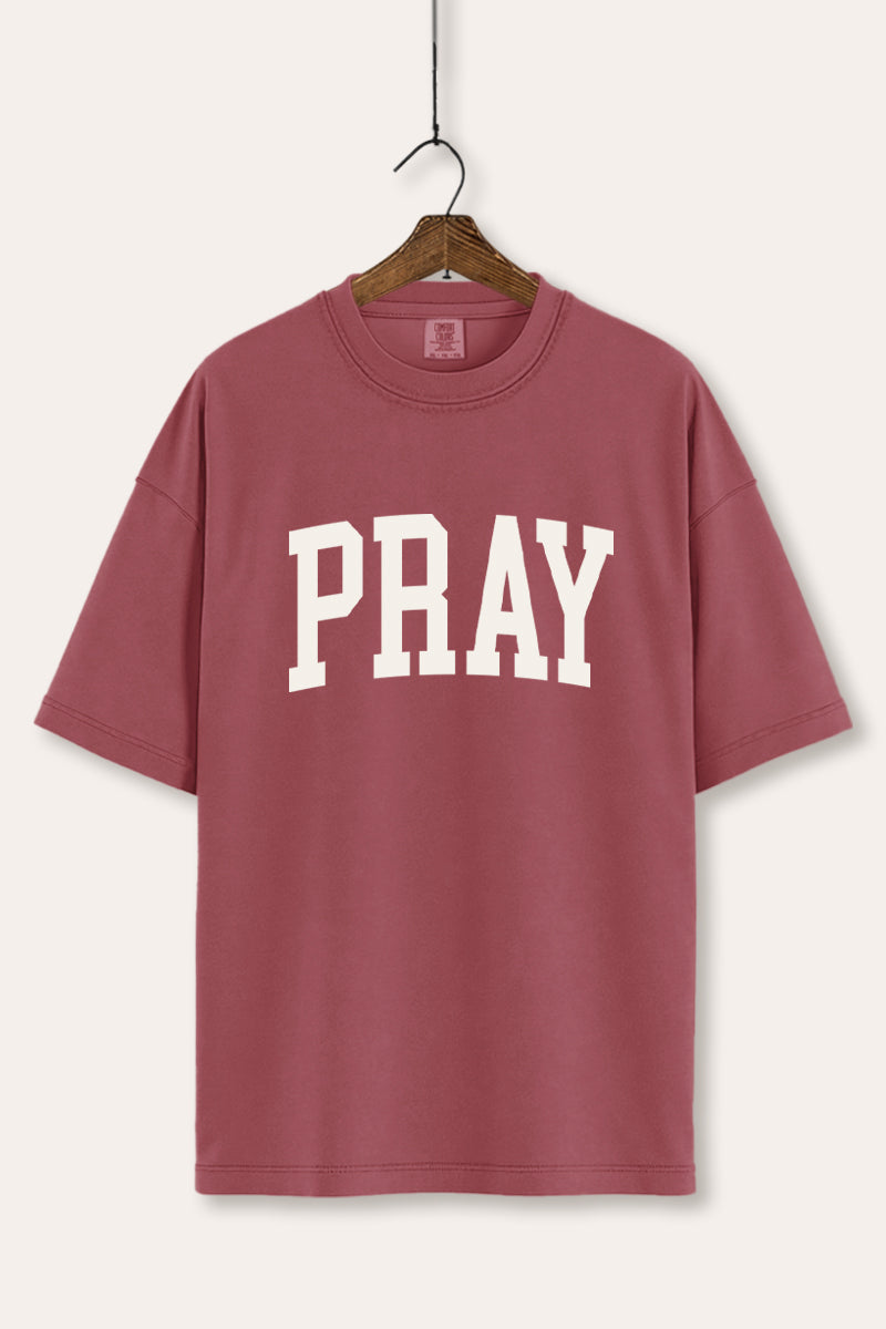 "pray" graphic comfort colors® tee