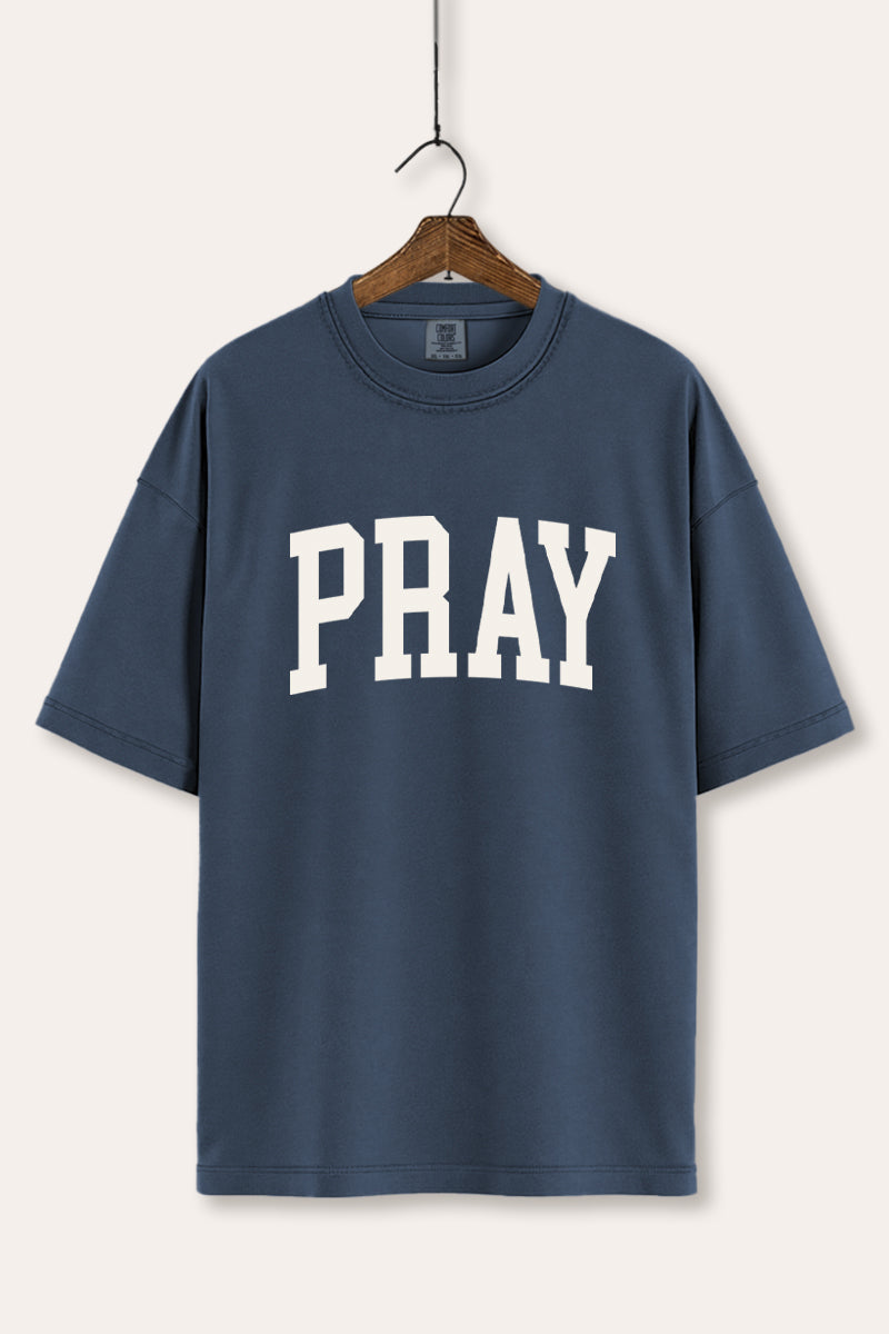"pray" graphic comfort colors® tee