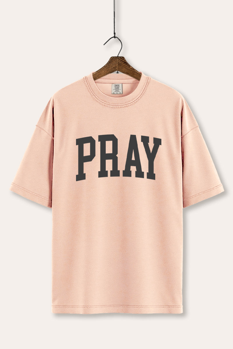 "pray" graphic comfort colors® tee