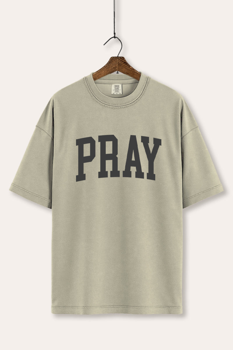 "pray" graphic comfort colors® tee