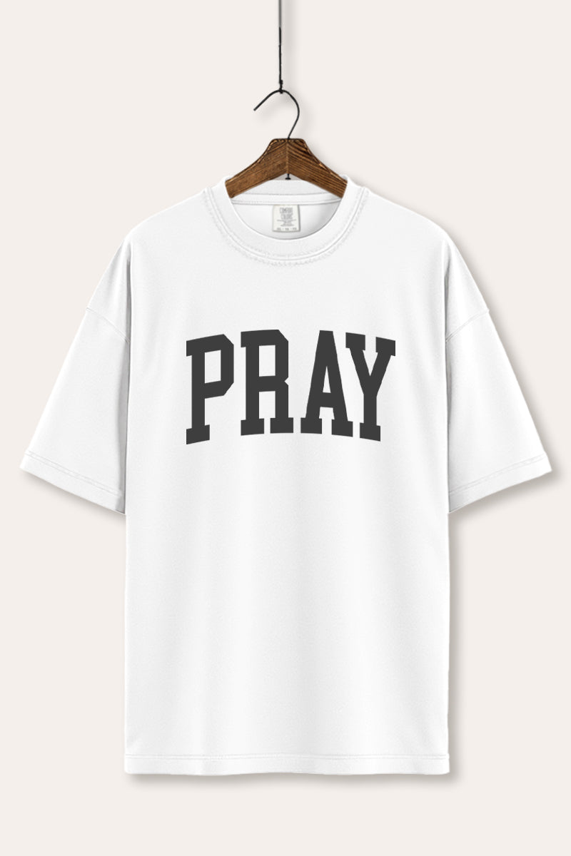 "pray" graphic comfort colors® tee