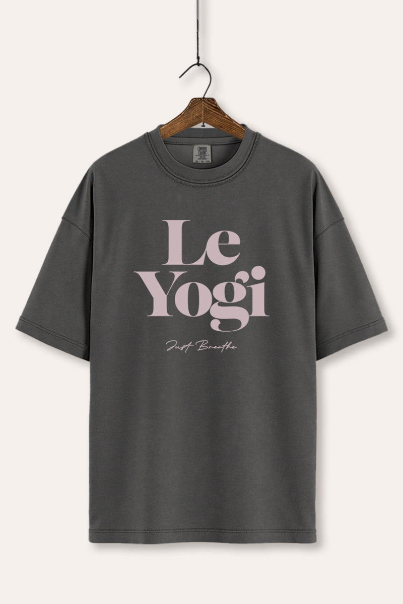 "le yogi" graphic comfort colors® tee