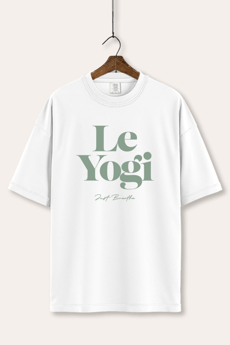"le yogi" graphic comfort colors® tee