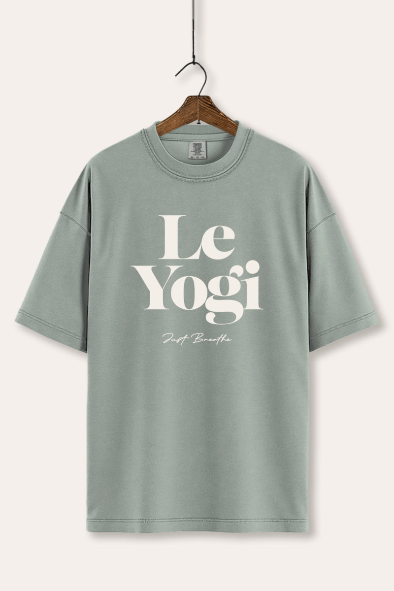 "le yogi" graphic comfort colors® tee
