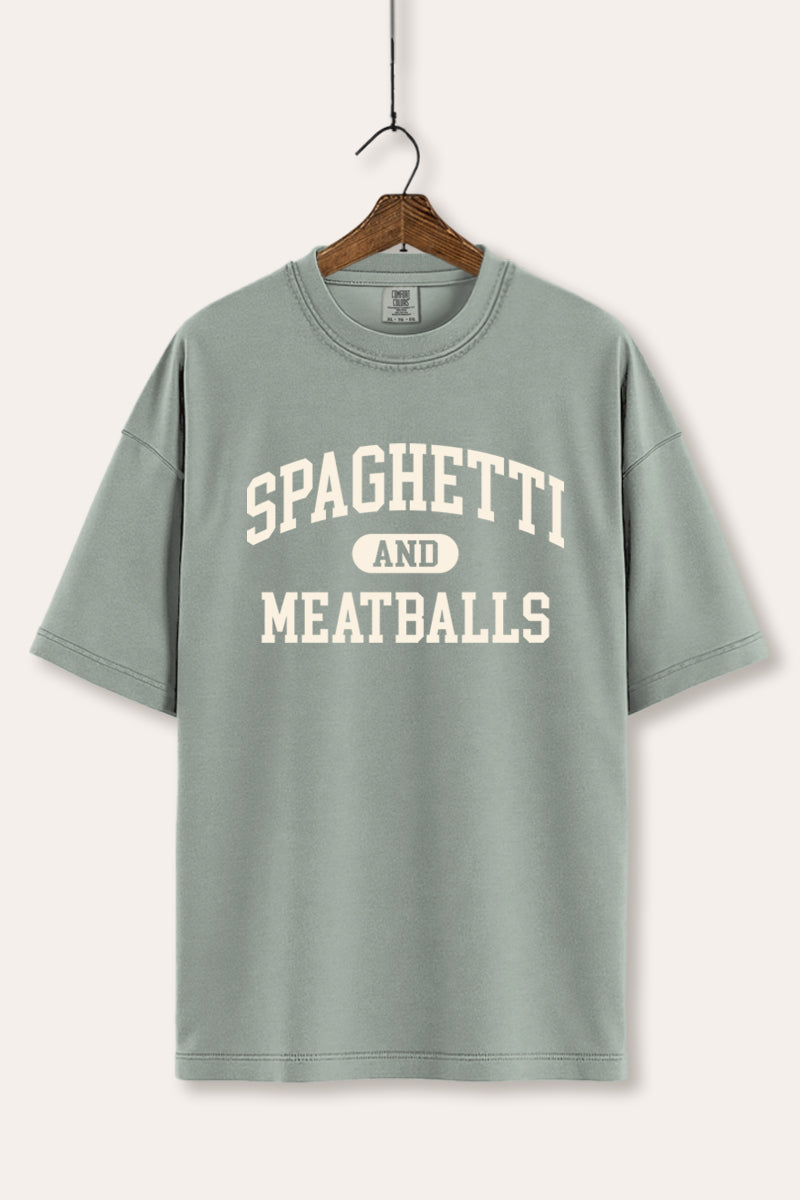 Spaghetti & Meatballs Graphic Women's Comfort Tee