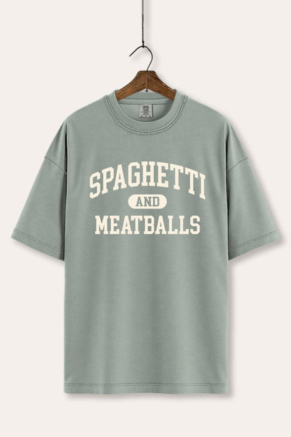 Spaghetti & Meatballs Graphic Women's Comfort Tee
