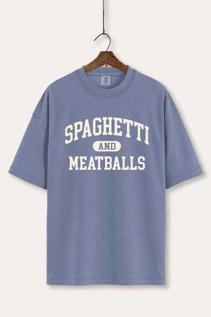 Spaghetti & Meatballs Graphic Women's Comfort Tee