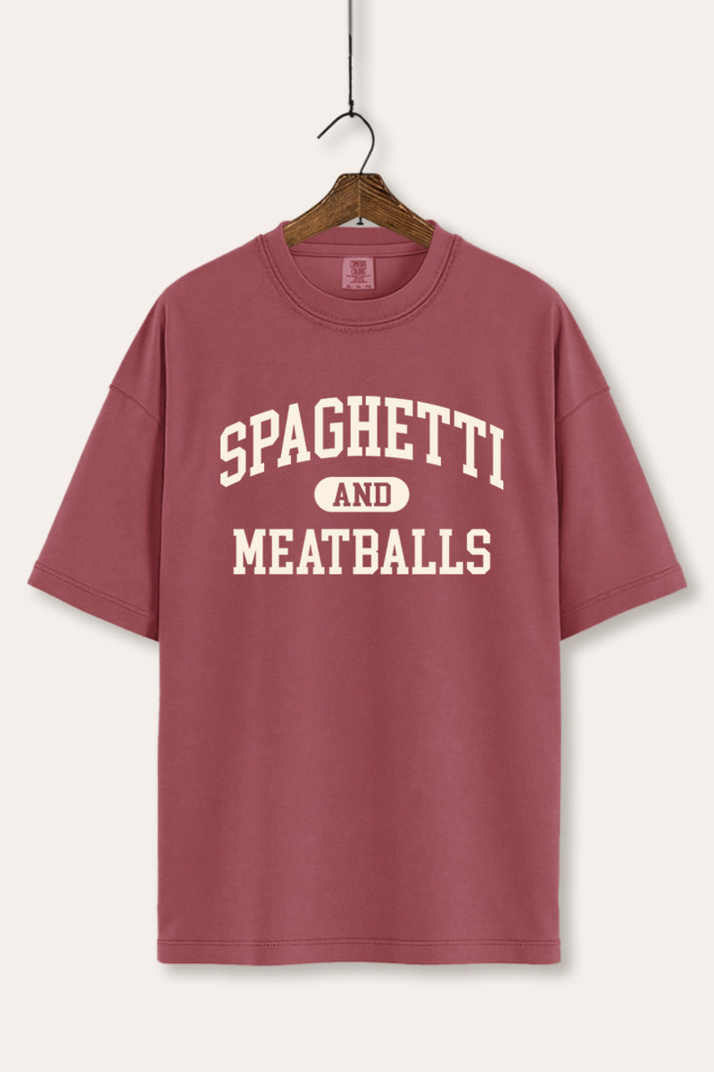 Spaghetti & Meatballs Graphic Women's Comfort Tee