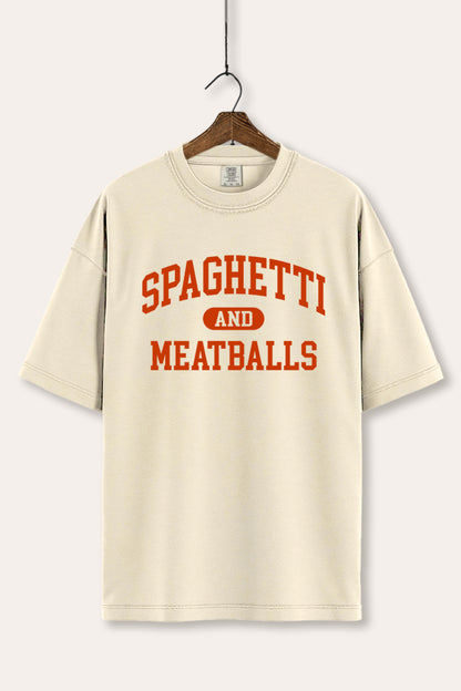 Spaghetti & Meatballs Graphic Women's Comfort Tee