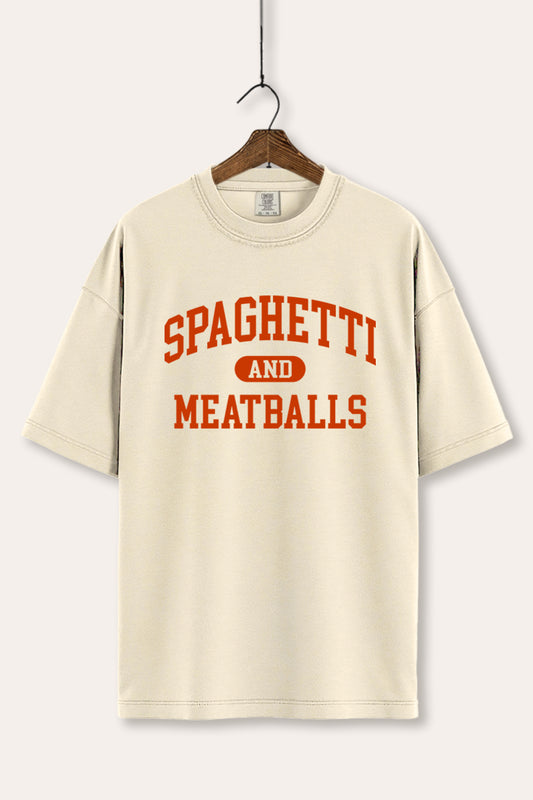 Spaghetti & Meatballs Graphic Women's Comfort Tee