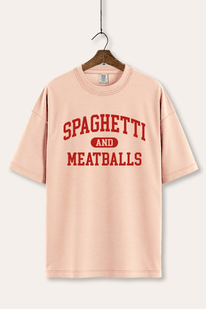 Spaghetti & Meatballs Graphic Women's Comfort Tee
