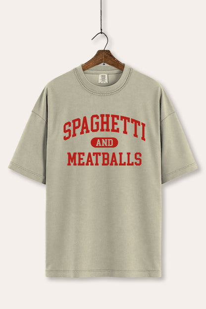 Spaghetti & Meatballs Graphic Women's Comfort Tee