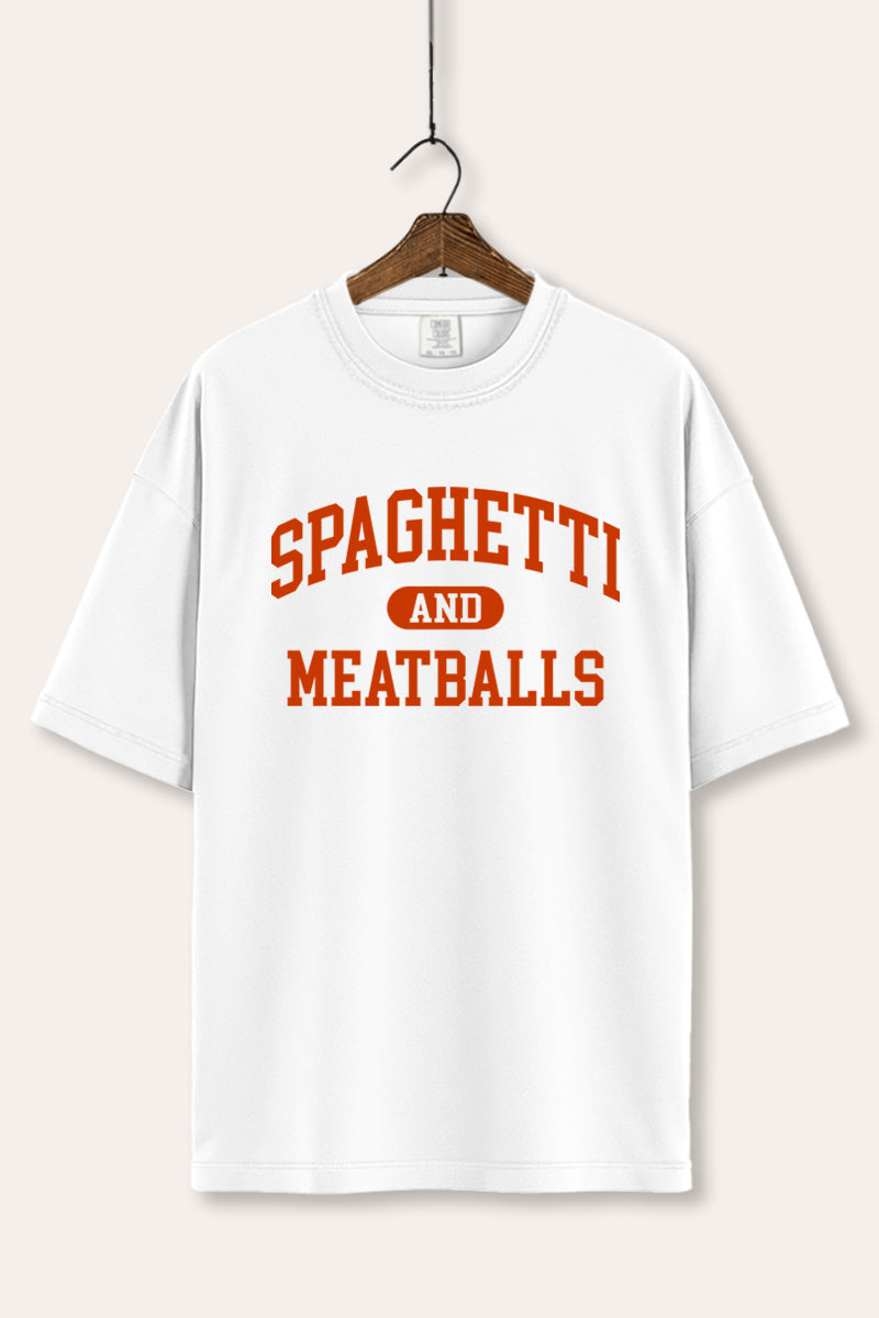 Spaghetti & Meatballs Graphic Women's Comfort Tee