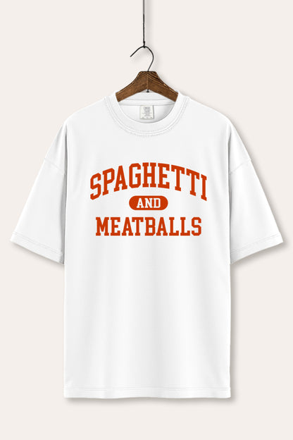 Spaghetti & Meatballs Graphic Women's Comfort Tee