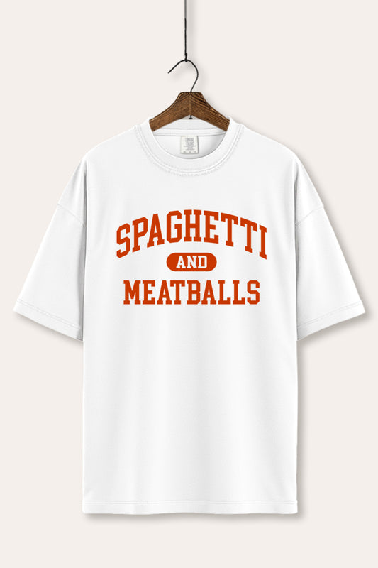 Spaghetti & Meatballs Graphic Women's Comfort Tee