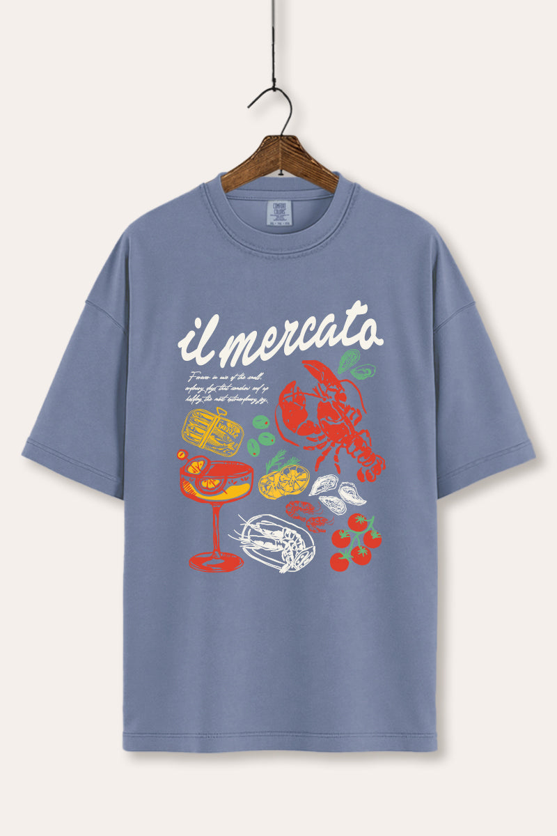 "il mercato market" graphic comfort colors® tee