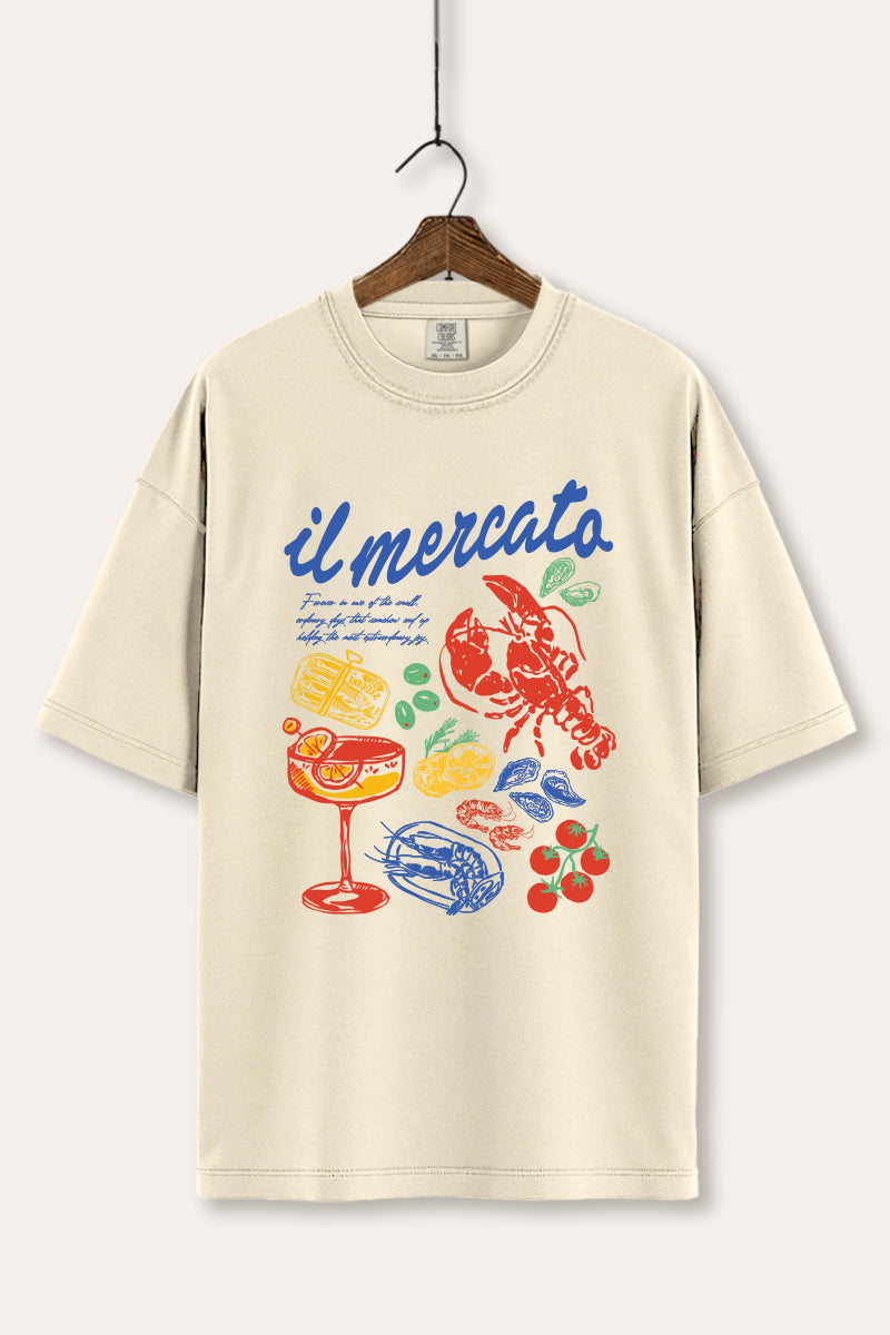 "il mercato market" graphic comfort colors® tee