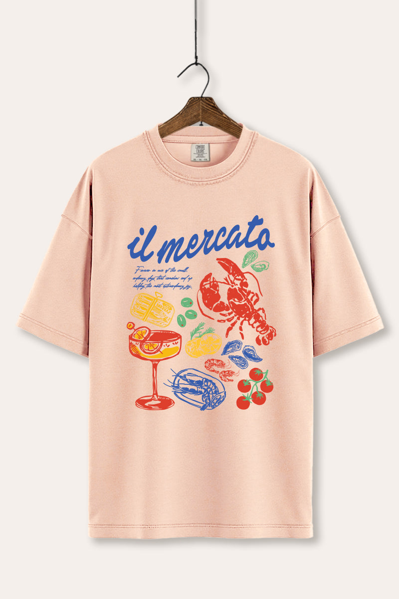 "il mercato market" graphic comfort colors® tee
