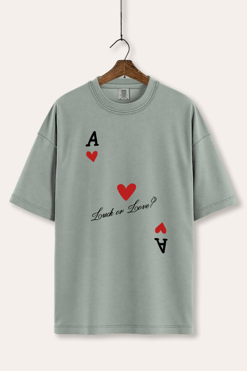 Ace Of Hearts Graphic Women's Comfort Tee