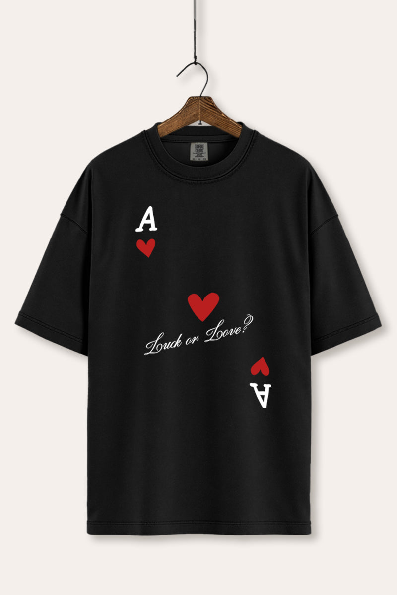 Ace Of Hearts Graphic Women's Comfort Tee