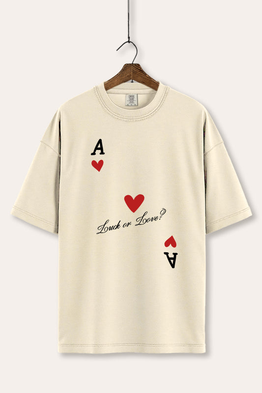 Ace Of Hearts Graphic Women's Comfort Tee