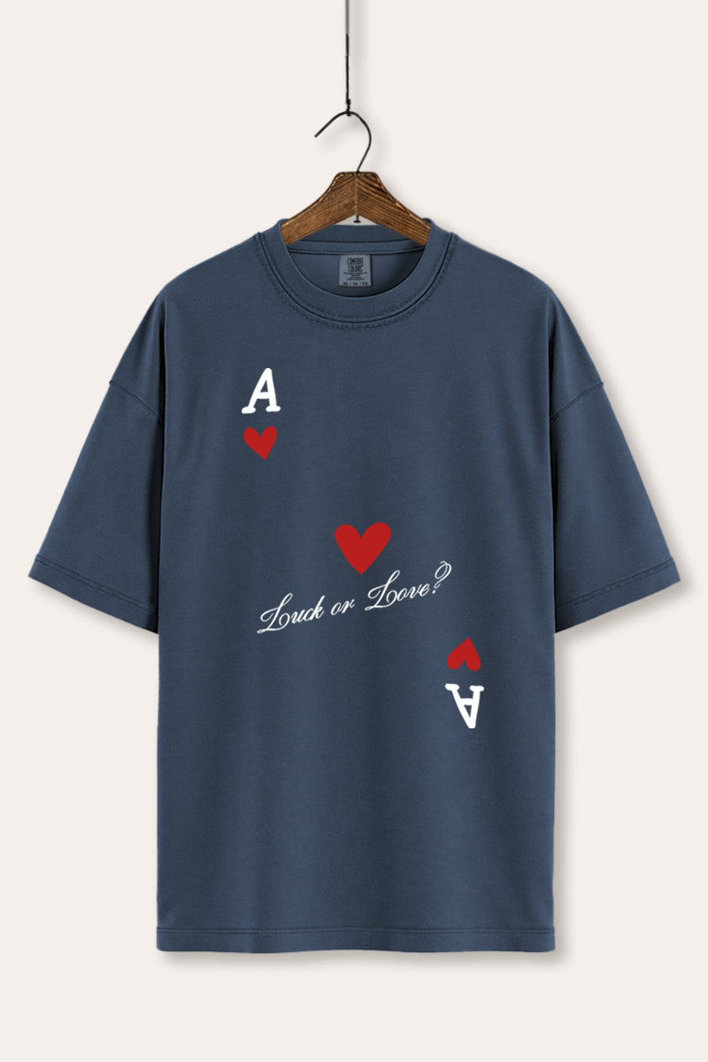 Ace Of Hearts Graphic Women's Comfort Tee