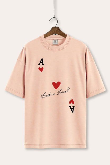 Ace Of Hearts Graphic Women's Comfort Tee