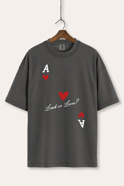 Ace Of Hearts Graphic Women's Comfort Tee