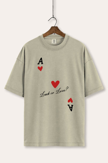 Ace Of Hearts Graphic Women's Comfort Tee