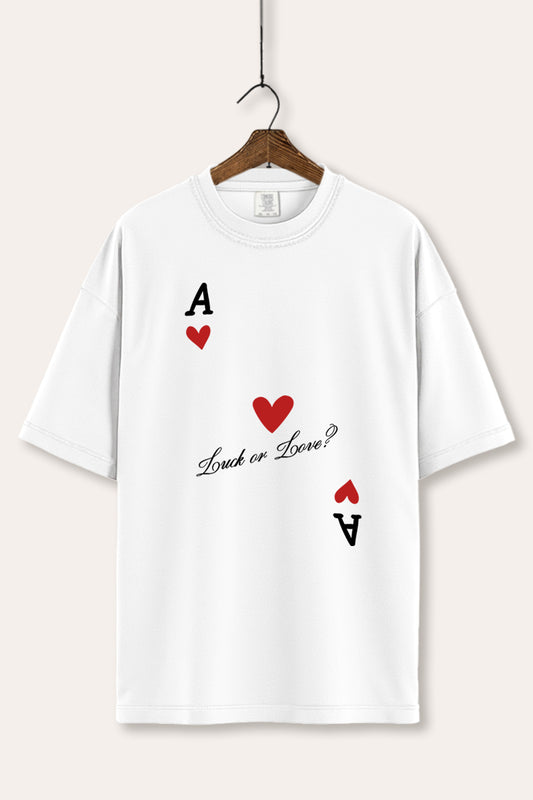 Ace Of Hearts Graphic Women's Comfort Tee