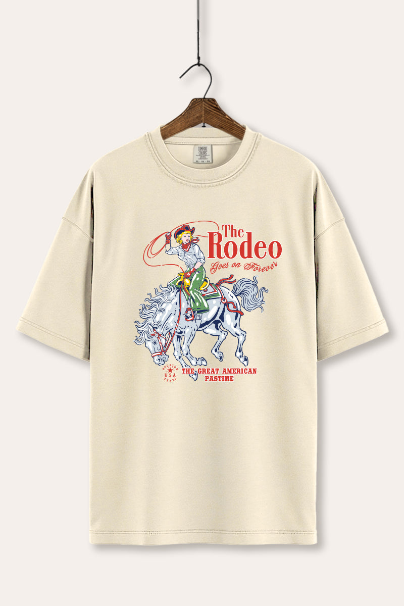 "the rodeo" graphic comfort colors® tee