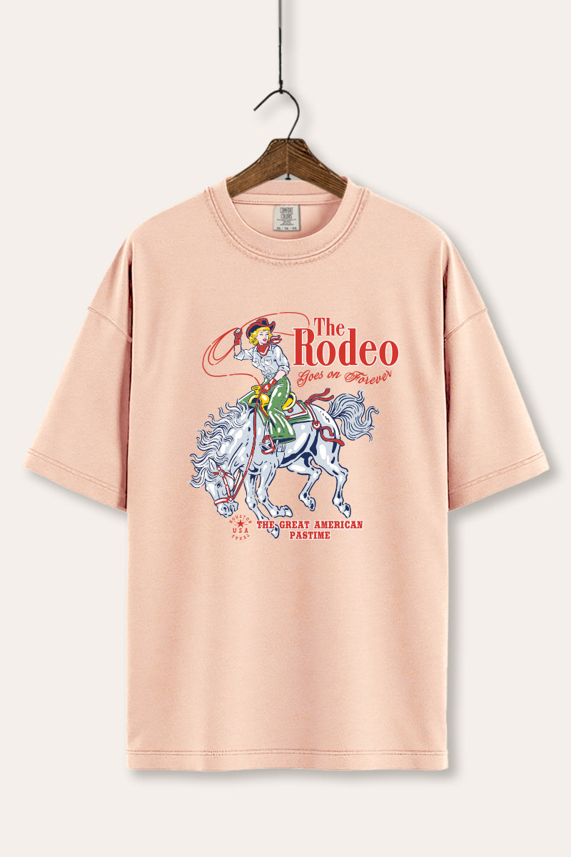 "the rodeo" graphic comfort colors® tee