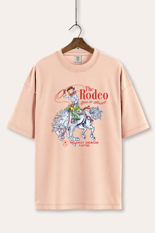 The Rodeo American Pastime Graphic Women's Comfort Tee
