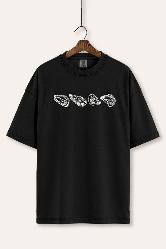 Oyster Coastal Graphic Women's Comfort Tee