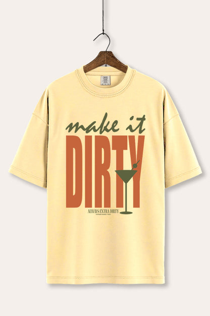 Make It Dirty Martini Graphic Women's Comfort Tee