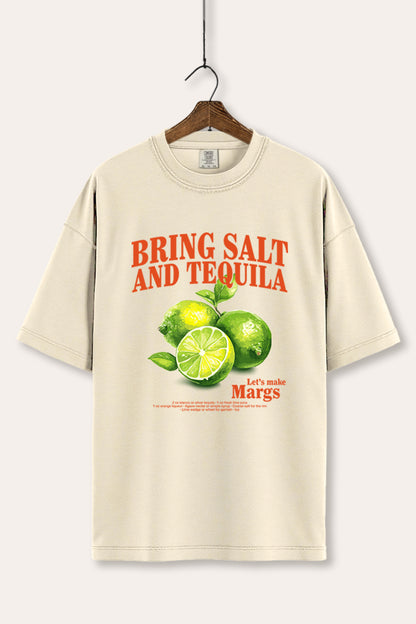 Salt Tequila & Margarita Graphic Women's Comfort Tee