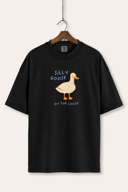 Silly Goose Pastel Graphic Women's Comfort Tee