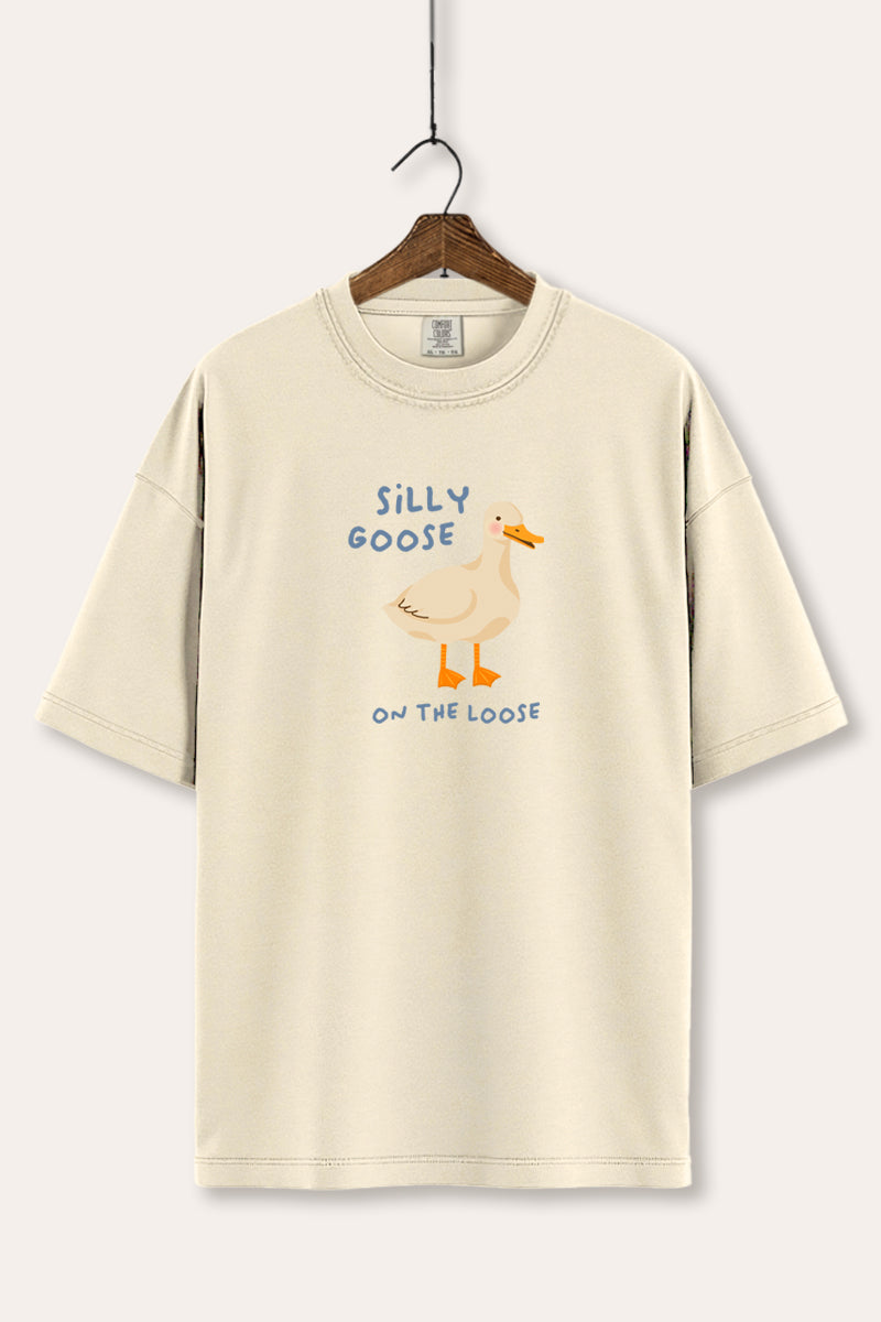 Silly Goose Pastel Graphic Women's Comfort Tee