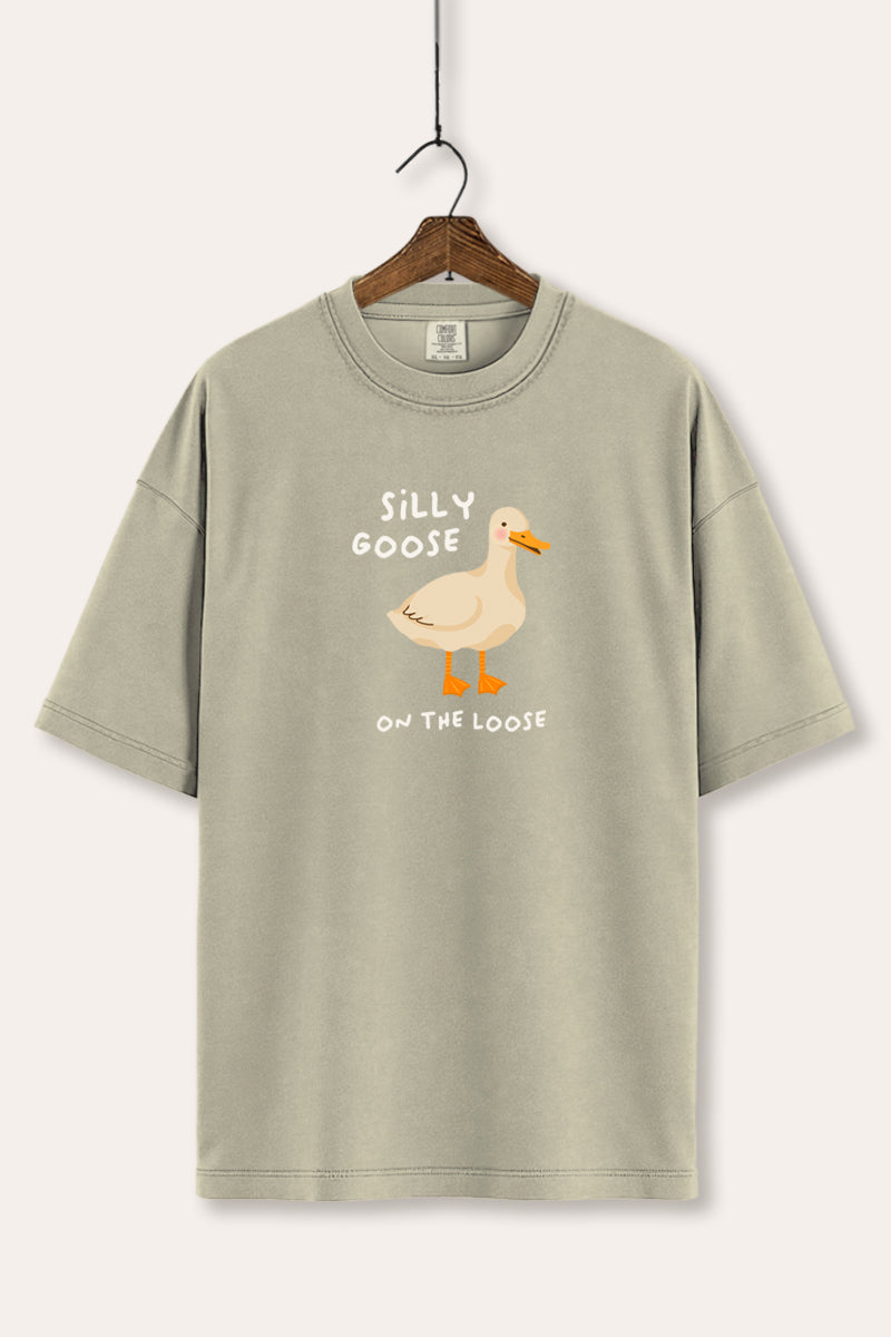 Silly Goose Pastel Graphic Women's Comfort Tee