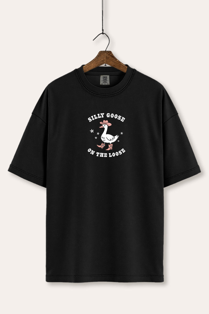 Silly Goose Western Graphic Women's Comfort Tee