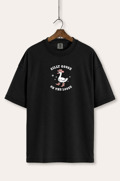 Silly Goose Western Graphic Women's Comfort Tee