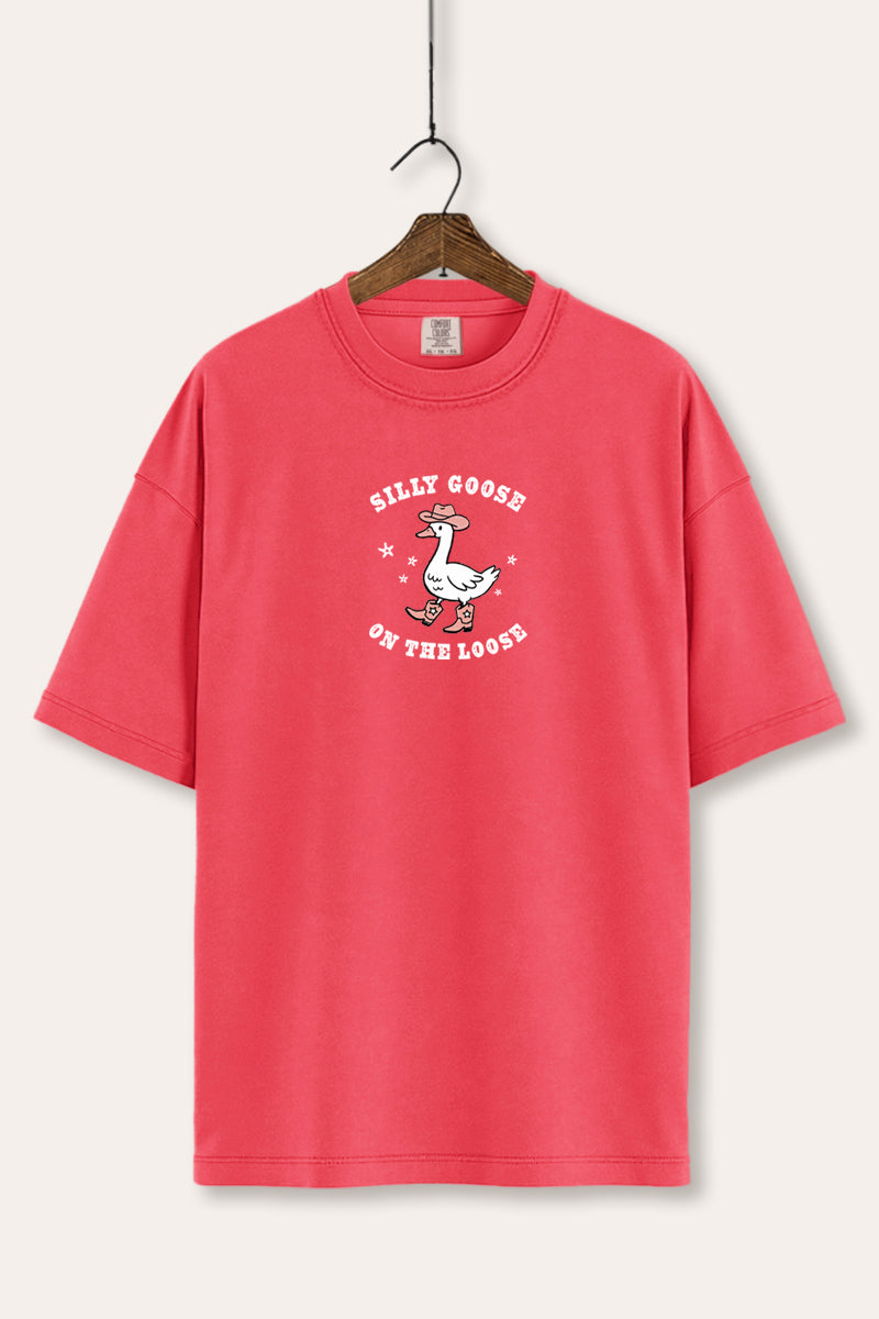 Silly Goose Western Graphic Women's Comfort Tee