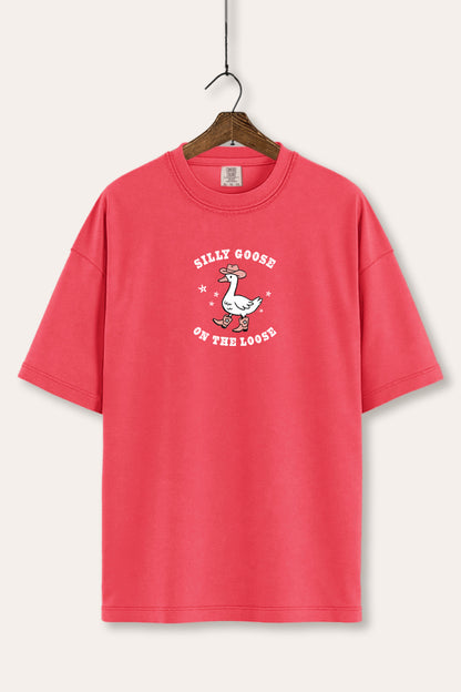 Silly Goose Western Graphic Women's Comfort Tee