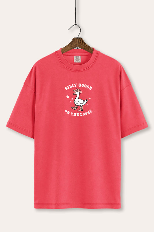 Silly Goose Western Graphic Women's Comfort Tee