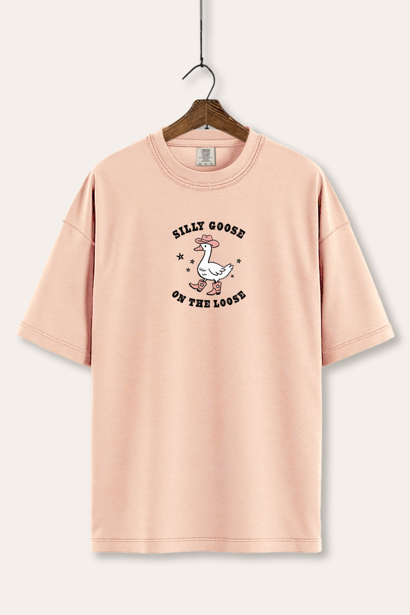 Silly Goose Western Graphic Women's Comfort Tee
