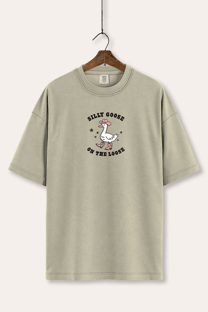Silly Goose Western Graphic Women's Comfort Tee