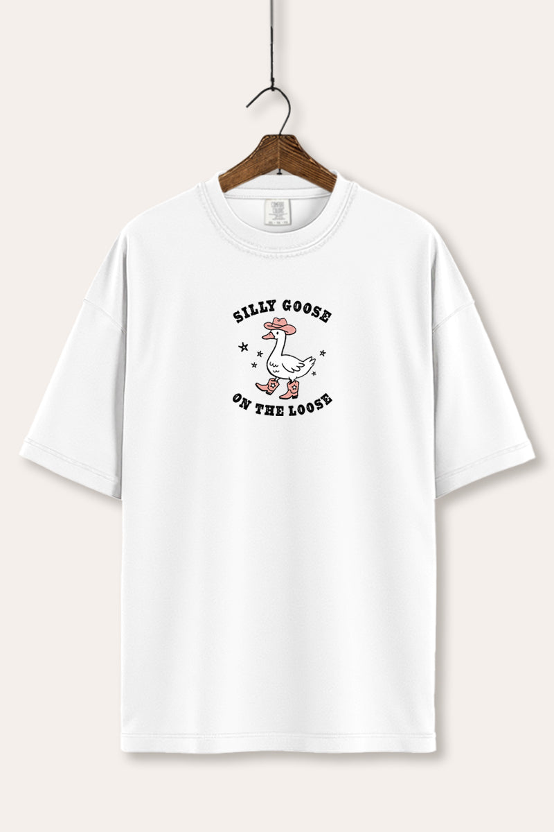 Silly Goose Western Graphic Women's Comfort Tee