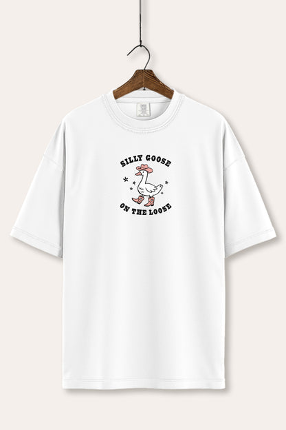 Silly Goose Western Graphic Women's Comfort Tee