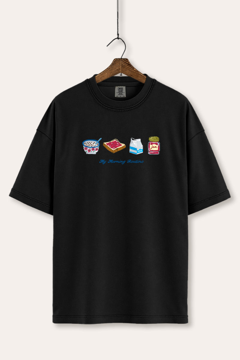 My Morning Routine Graphic Tee Women's Comfort Fit