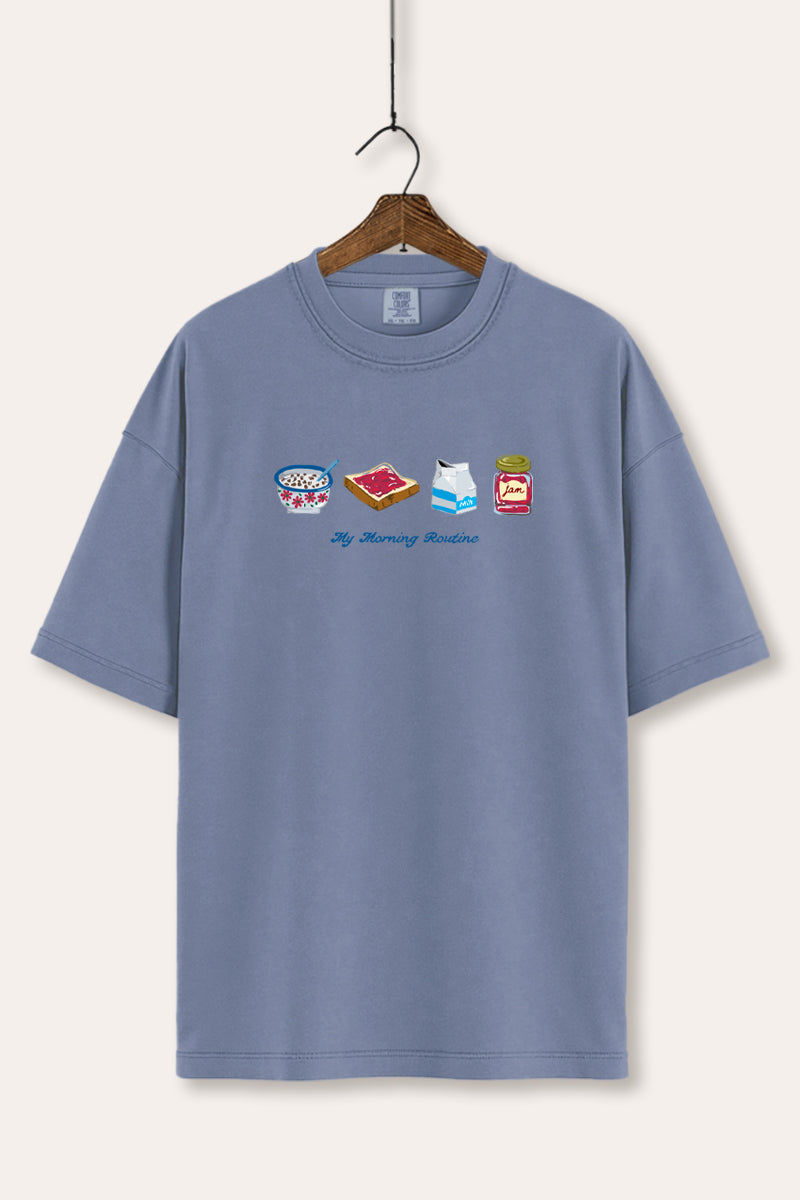 My Morning Routine Graphic Tee Women's Comfort Fit